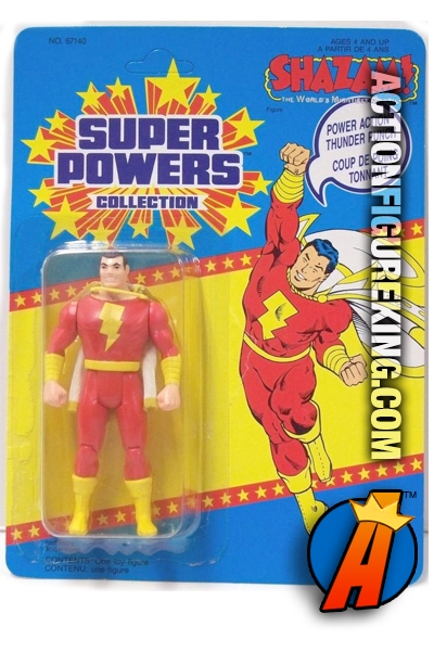 Vintage Kenner Super Powers The Original Captain Marvel - Shazam! Action Figure