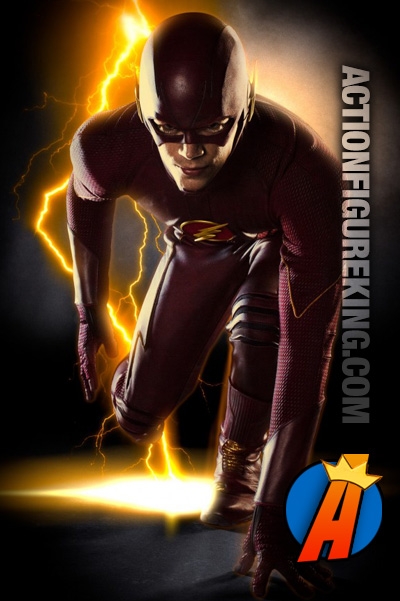 Here's the first look at the entire suit of The Flasg from the upcoming CW tv series.