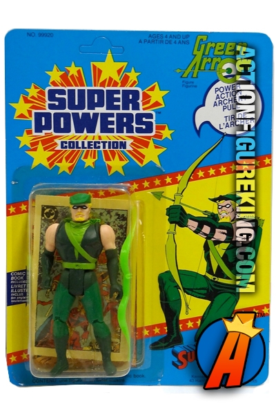 Vintage Kenner Super Powers Green Arrow Action Figure