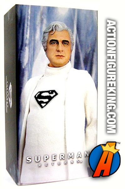 Superman Returns Jor-El Sixth Scale Action Figure from Hot Toys