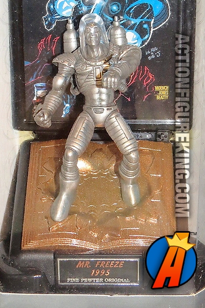 Limited Edition Bronze Age Mr. Freeze Pewter Figure