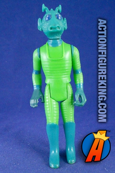 Star Wars 3.75-inch GREEDO action figure from Kenner circa 1978.
