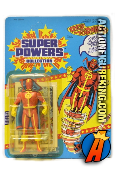 Vintage Kenner Super Powers Red Tornado Action Figure