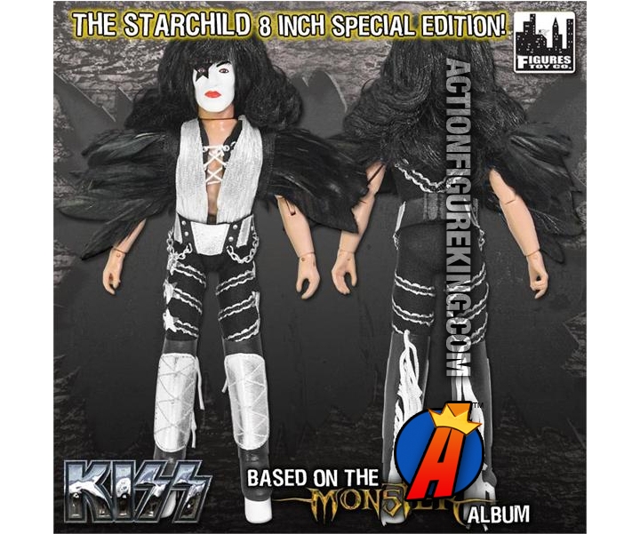 Series Four 8-inch Deluxe Paul Stanley - The Starchild action figure