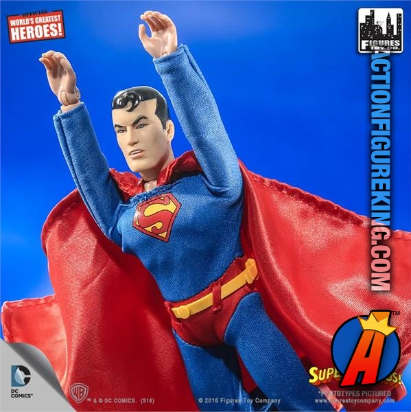 SUPER FRIENDS animated series 8-inch SUPERMAN action figure