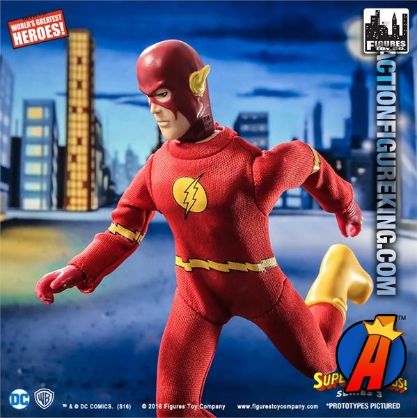 SUPER FRIENDS animated series 8-inch FLASH action figure