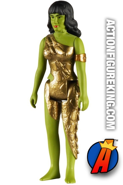 Funko Reaction retro-style Star Trek alien Vina figure.