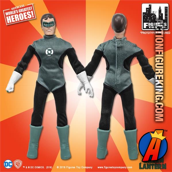 SUPER FRIENDS animated series 8-inch GREEN LANTERN (Hal Jordan) action figure