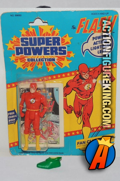 Vintage Kenner Super Powers Flash Action Figure