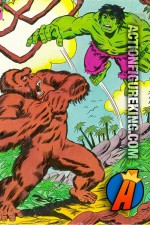 Whitman The Incredible Hulk 200-Piece Jungle Duel jigsaw puzzle.