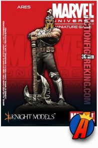 Marvel Universe 35mm ARES Metal Figure from Knight Models.