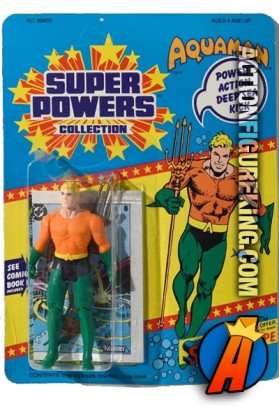 Vintage Kenner Super Powers Aquaman Action Figure