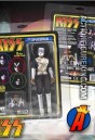 A packaged sample of this fully articulated 8-inch KISS The Spaceman action figure with removable cloth uniform.