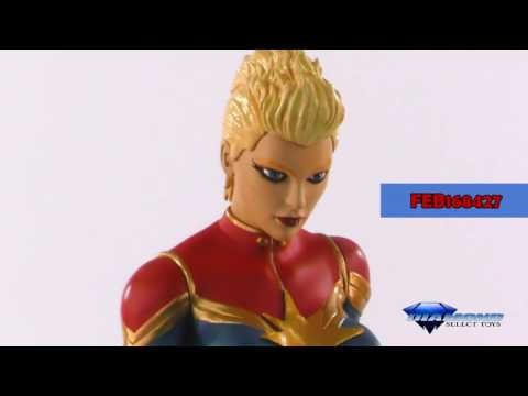 Marvel Gallery Captain Marvel Mohawk Edition PVC Figure 360 + Packaging